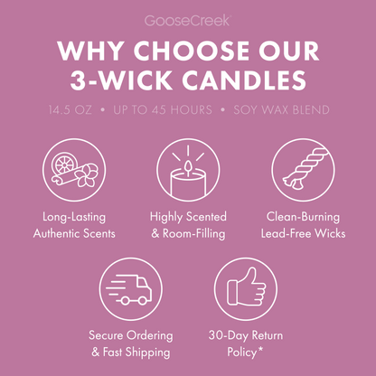 Fig Basket 3-Wick Candle