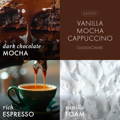 Vanilla Mocha Cappuccino 3-Wick Candle